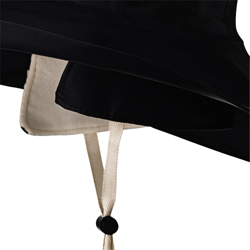 D5050 Black Dry King&reg; Offshore Traditional Sou'wester Hat, Small, Black, Rubber Cantin et fils
