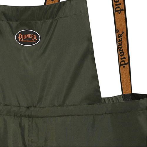 D8120P Nailhead Ripstop Tree Planter Bib Pants, X-Small, Polyester/PVC, Green Cantin et fils