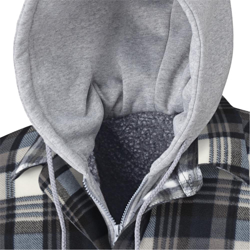 415BG Quilted Hooded Shirt, Men's, X-Small, Multi-Colour Cantin et fils
