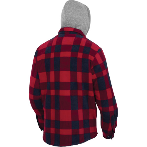 415RB Chemise &agrave; capuche matelass&eacute;e, Hommes, Petit, Multicolore Cantin et fils