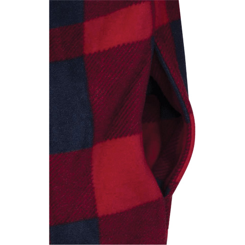 415RB Chemise &agrave; capuche matelass&eacute;e, Hommes, Petit, Multicolore Cantin et fils