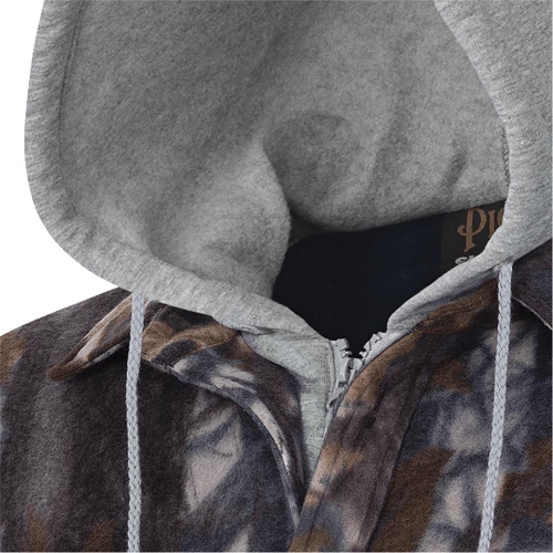 415CM Quilted Hooded Shirt, Men's, X-Small, Multi-Colour Cantin et fils