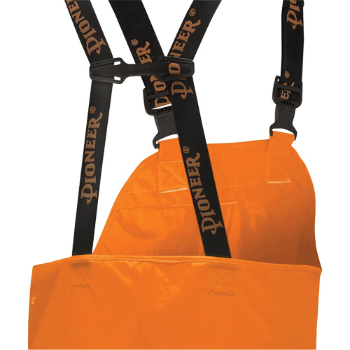 5882 FR/Arc-Rated Waterproof Safety Bib Pants, X-Small, High Visibility Orange Cantin et fils