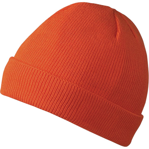 5564A Lined Toque, Acrylic Lining, One Size, High Visibility Orange Cantin et fils