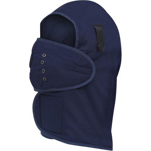 565N Doublure de casque de protection &agrave; col long, Doublure en Molleton, Taille unique, Bleu marin Cantin et fils