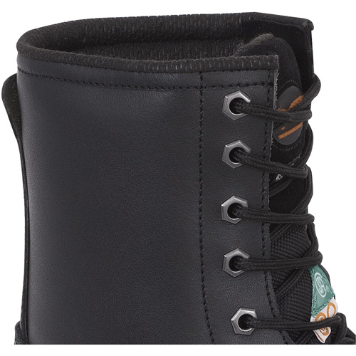 1027 Black 8" Work Boots, Leather, Steel Toe, Size 10 Cantin et fils