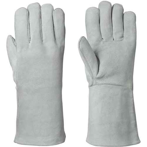 830 Fleece-Lined Welder's Gloves, Split Cowhide, Size Medium Cantin et fils