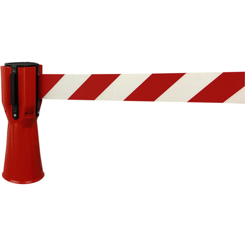 2308 Capuchon pour c&ocirc;ne de signalisation avec ruban de 10' pour barricade Cantin et fils