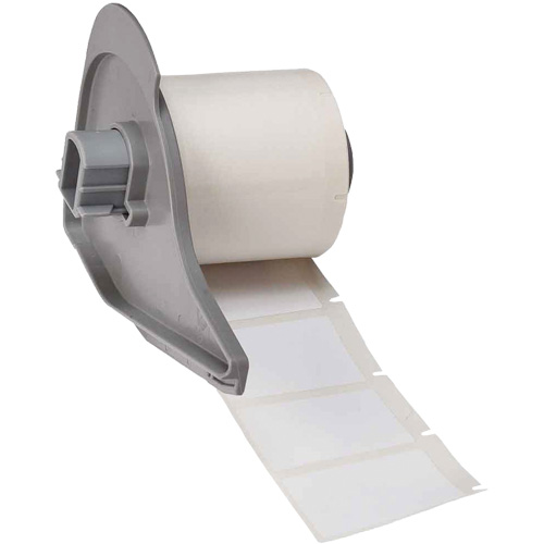 Harsh Environment Multi-Purpose Labels, Polyester, 1.5" L x 1" H, White Cantin et fils