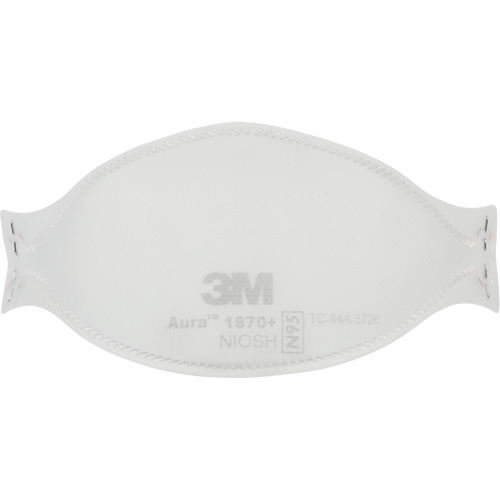 Aura Health Care Particulate Respirator & Surgical Mask 1870+, N95, NIOSH/FDA-Approved Certified Cantin et fils