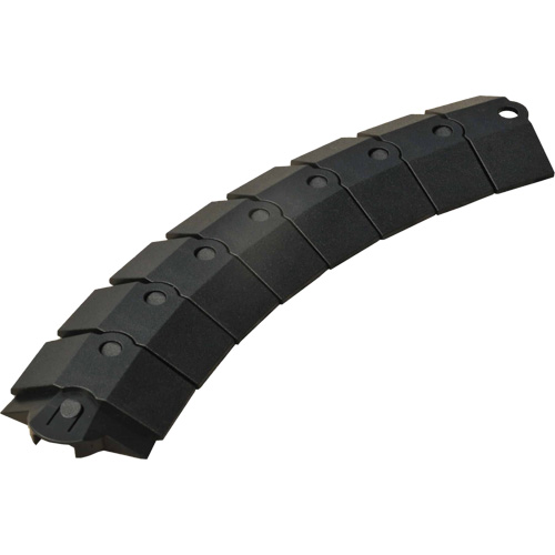 Small Ultra-Sidewinder Cable Protection System avec capuchons, 39,5" x 3" x 0,8", 2000 lb (1 tonne) Cantin et fils