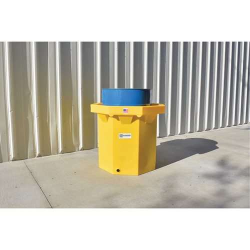 Flat-Bottom Ultra-Spill Collector&reg;, 66 US gal., Mobile Cantin et fils