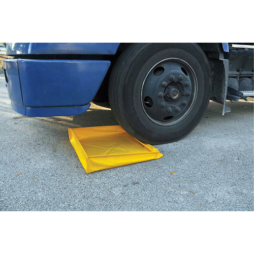 Flexible Ultra-Utility Tray, 42" lo x 42" la x 4,8" h, Cap. de d&eacute;versement 18 gal. US Cantin et fils