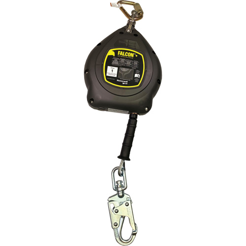 Cordage de s&eacute;curit&eacute; autor&eacute;tractable Falcon +, 30', Acier galvanis&eacute;, Pivotant Cantin et fils