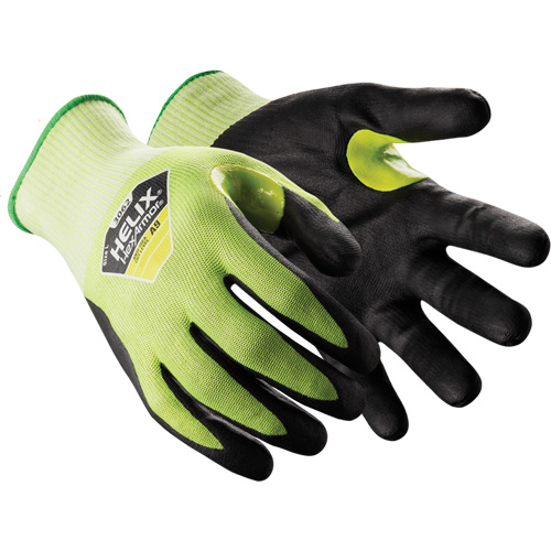 Gants r&eacute;sistants aux coupures Helix 3062, Taille 6/T-petit, Calibre 18, Rev&ecirc;tement Mousse de nitrile, Enveloppe en PEHP, ASTM ANSI niveau A9 Cantin et fils
