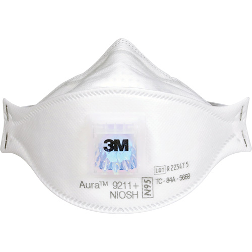Aura 9211+ Particulate Respirator, N95, NIOSH Certified Cantin et fils