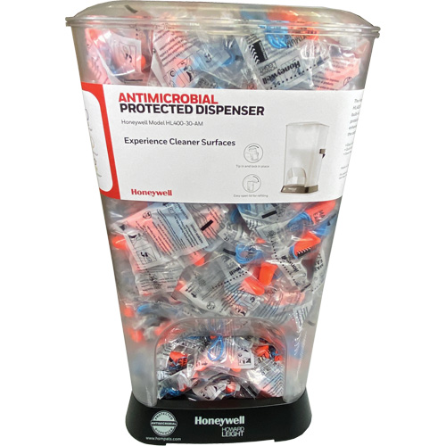 Distributeur de bouchons doreille filaires HL400 AM avec boîte de bouchons doreille Max-30 Cantin et fils