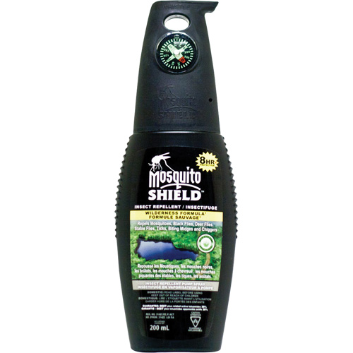 Insectifuge Mosquito Shield, DEET &agrave; 30 %, Vaporisateur, 200 ml Cantin et fils