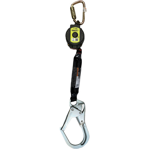Limiteur de chute personnel TurboLite+ Miller, 6', Sangles, Stationnaire Cantin et fils
