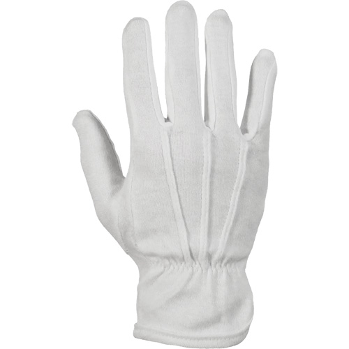 Gants d'inspection classiques Parade, Coton/Nylon, Poignet Non ourl&eacute;, 8/Moyen Cantin et fils