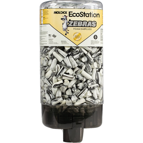 EcoStation&reg; Earplug Dispenser with Zebras Earplugs Cantin et fils