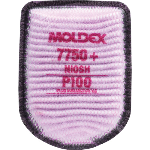 Filtre pour respirateur semi-rectangulaire avec IonicAir Filtration Technology, Filtre contre les particules avec suppresion de vapeurs nuisibles, Vapeurs organiques/Gaz acides/P100+ Cantin et fils