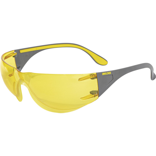 Adapt Safety Glasses, Amber Lens, Anti-Fog/Anti-Scratch, ANSI Z87+/Meets/Exceeds CSA Z94.3 Cantin et fils