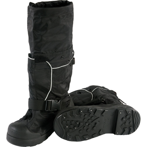 Winter-Tuff Orion XT Ice Traction Overshoe with Gaiter, Nylon/Polyurethane, Hook and Loop Cantin et fils