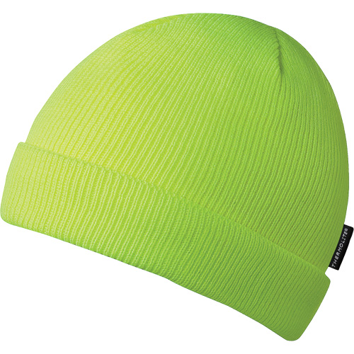 5567A Toque, Acrylic Lining, One Size, High-Visibility Lime-Yellow Cantin et fils