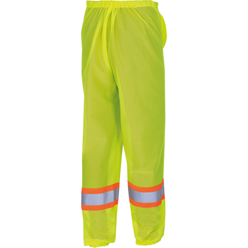 5670 Traffic Safety Pants, Polyester, 2X-Small/X-Small, High Visibility Lime-Yellow Cantin et fils