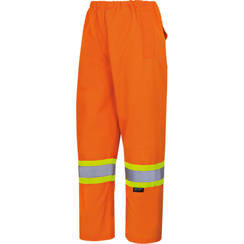 5586 Pantalon de s&eacute;curit&eacute; hydrofuge de 450D, Polyester/Polyur&eacute;thane, 4T-Grand, Jaune lime haute visibilit&eacute; Cantin et fils