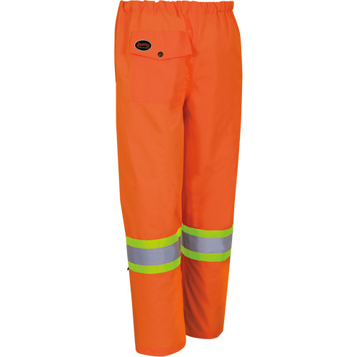 5586 Pantalon de s&eacute;curit&eacute; hydrofuge de 450D, Polyester/Polyur&eacute;thane, 4T-Grand, Jaune lime haute visibilit&eacute; Cantin et fils