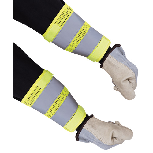 164A Manchette pour la circulation jaune haute visibilit&eacute; de 8" Cantin et fils