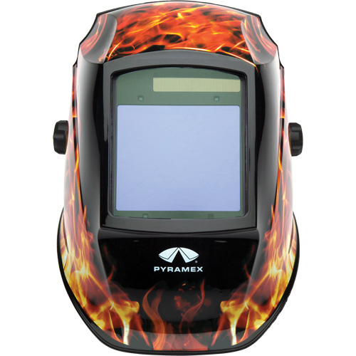 Leadhead&reg; Auto Darkening Welding Helmet, 3.8" L x 3.4" W View Area, 9 - 13 Shade Range Cantin et fils