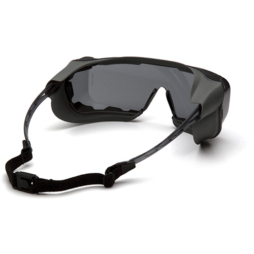 Cappture Plus Safety Goggles, Grey Lens, Anti-Fog, Closed Vent Cantin et fils