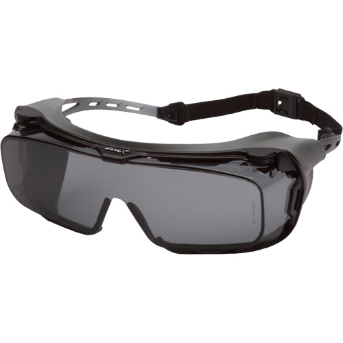 Cappture Safety Glasses, Grey Lens, Anti-Fog, ANSI Z87+/Meets/Exceeds CSA Z94.3 Cantin et fils