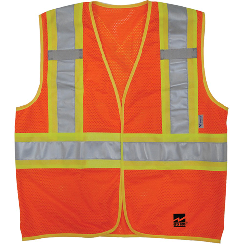 Veste Open Road “BTE”, Orange haute visibilit&eacute;, Moyen/Petit Cantin et fils