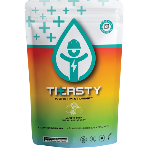 Hydration Drink Mix, Single Serve, Mixed Flavours Cantin et fils