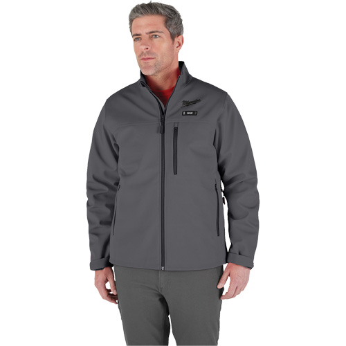 M12 Heated Toughshell Jacket (Jacket Only), Men's, Large, Grey Cantin et fils