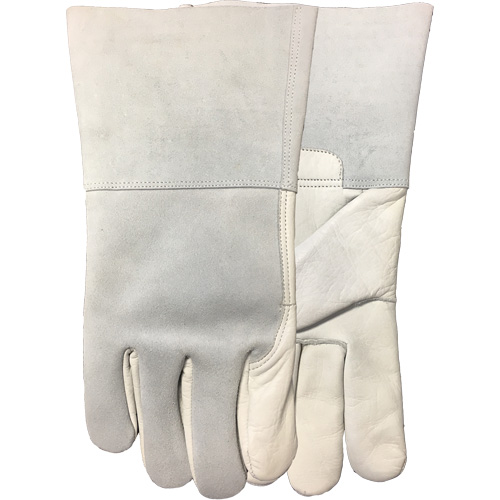 2757E Fabulous Fabricator Fitter's Gloves, Small, Grain Cowhide Palm, Cotton Fleece Inner Lining Cantin et fils
