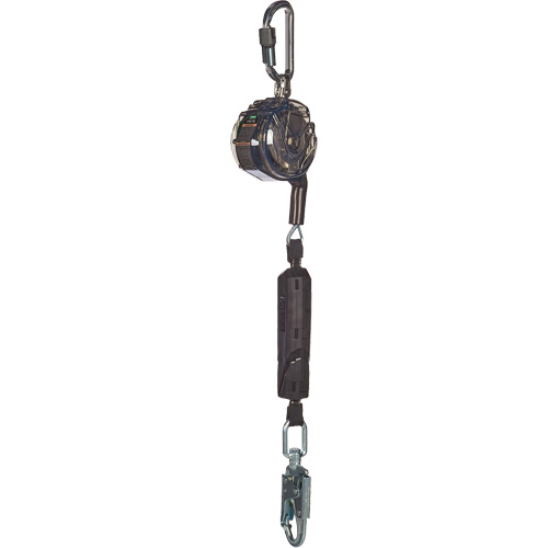 C&acirc;ble de limiteur de chute personnel 36CS V-TEC, 10', Acier galvanis&eacute;, Pivotant Cantin et fils