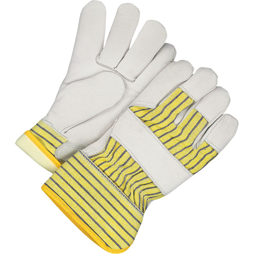 Lined Fitter's Gloves with Safety Cuff, 3X-Large, Grain Cowhide Palm, Thinsulate Inner Lining Cantin et fils