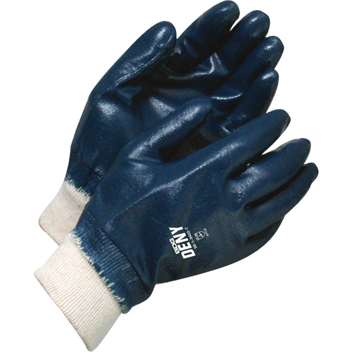 Gants avec poignet en tricot Deny, 11, R&ecirc;vetement Nitrile, Enveloppe en Coton Cantin et fils
