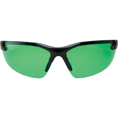 Zorge G2 Safety Glasses, Green Lens, Anti-Scratch, ANSI Z87+/MCEPS GL-PD 10-12/Meets/Exceeds CSA Z94.3 Cantin et fils