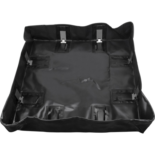 Berme repliable, Capacit&eacute; 299 gal. US, 8' la x 10' lo x 6" h, Support &agrave; encliqueter Cantin et fils