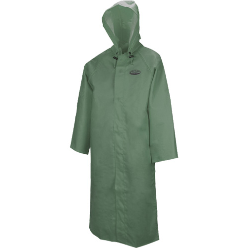 Manteau long avec capuchon d&eacute;tachable Hurricane 851, Petit, Vert Cantin et fils