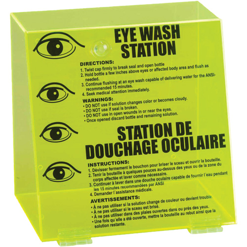 Eye Wash Station, Single Cantin et fils