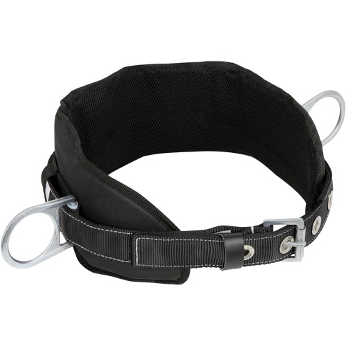 WB-6020-L Safety Positioning 2 Side D-Rings Belt with Padded Lumbar Support - Large Cantin et fils