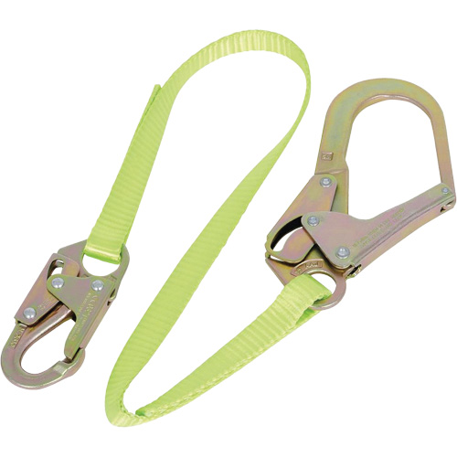 LAN-3402-4 Longe &agrave; sangle de retenue, 1 branches, 4', Classe CSA B Cantin et fils