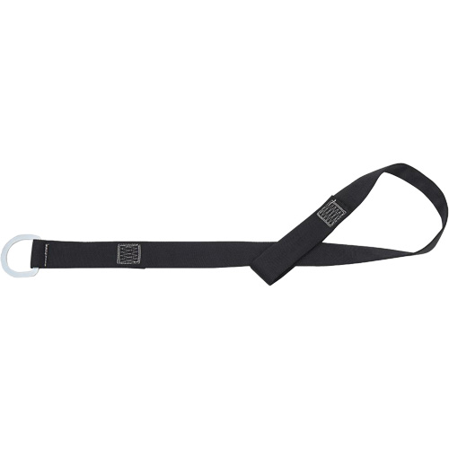 CAS4-6 Ancrage en boucle 6" avec anneau en D, Chaîne, Usage Temporaire Cantin et fils
